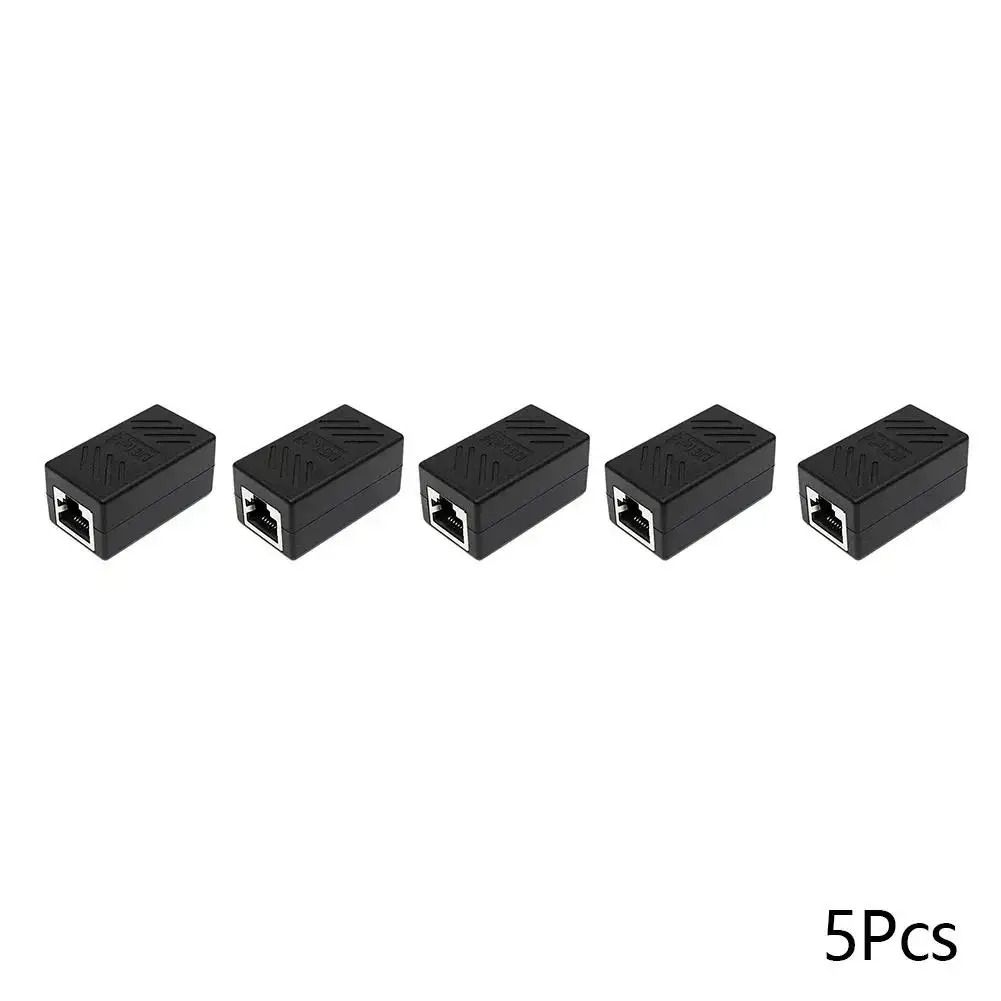 RJ45 Ethernet Coupler Cat6 Cat5e Female to Female LAN Cable Extender