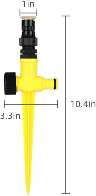 Auto Irrigation System, Garden Lawn Sprinkler, Rotation, Water-Saving Patio Sprinkler