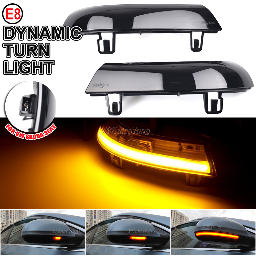 VW Passat, Jetta MK5, GTI V, Sharan LED Dynamic Flowing Water Turn Signal Light