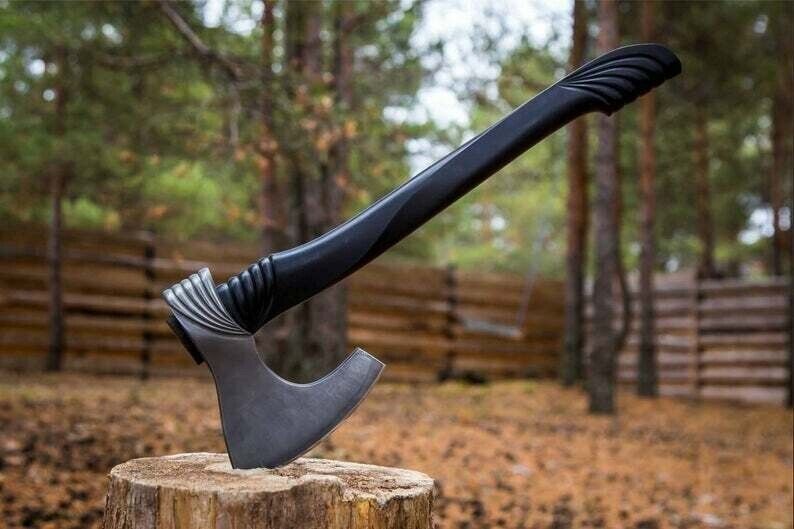 Hand-Forged High Carbon Steel Axe Head | 20