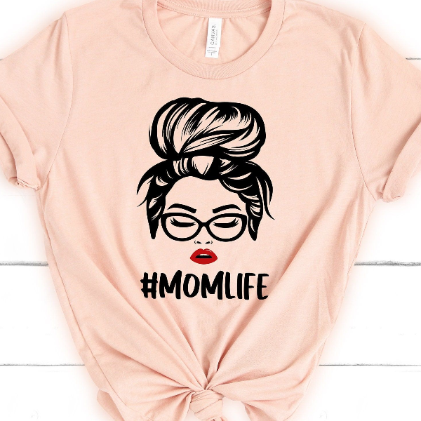 Mom Life Shirt – Trendy Mom Life T-Shirt, Perfect Gift for Mom or Mom-to-Be