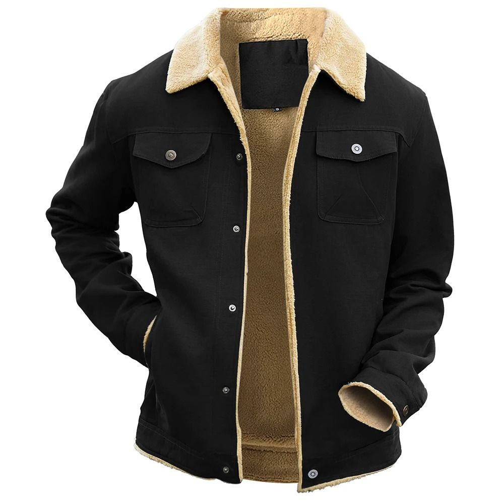 Mens Waterproof Winter Jacket | Thermal Fleece-Lined Outerwear