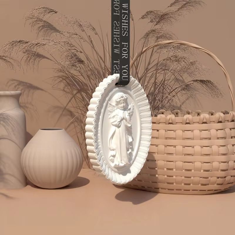 Ebony Fragrance Aromatherapy Stone Ornament for Home Car Wardrobe