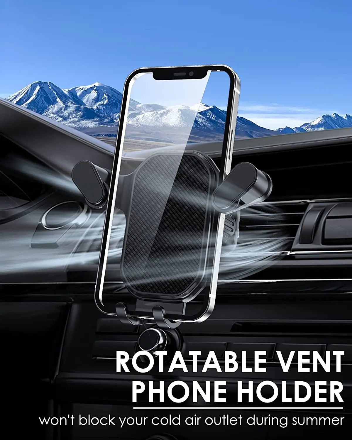 Gravity Air Vent Car Phone Holder