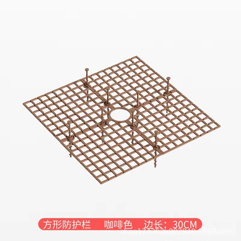 Cat-Proof Plant Pot Soil Guard with Fixing Nails