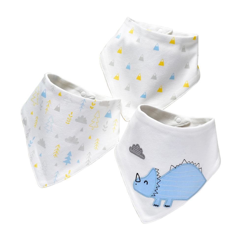 Triangle Cotton Baby Bibs, Cartoon Print, Feeding Apron, Saliva Towel, Baby Boys Girls, Cotton Bandana Bibs, Baby Stuff