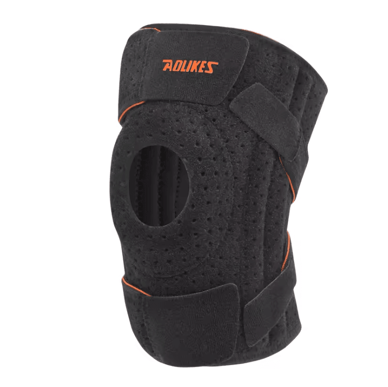 AOLIKES Knee Brace with Side Stabilizers and Patella Gel Support Pads