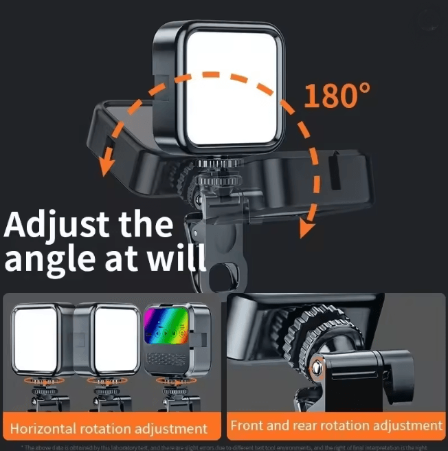 Mini Clip On Adjustable Fill Light