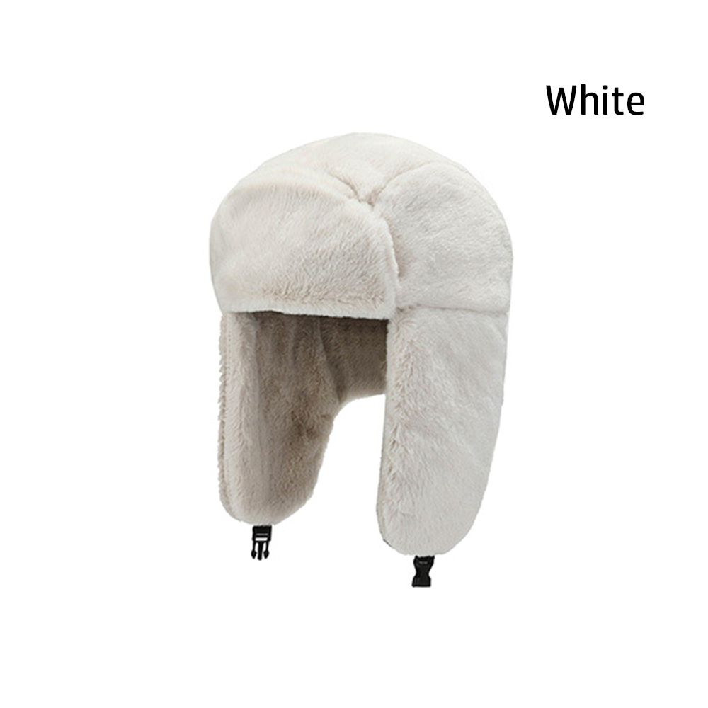 Thick Bomber Hat, Russian Winter Trapper Earflap, Ushanka Snow Cap