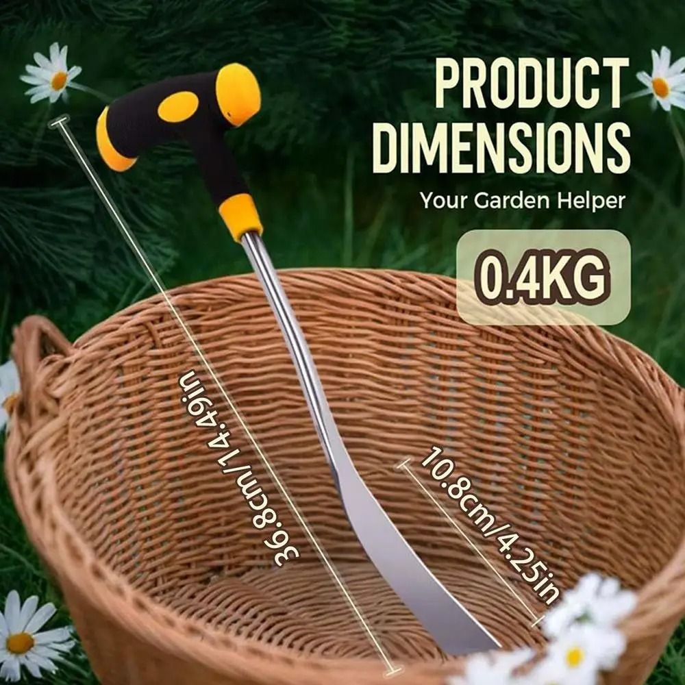 Manual Grass Puller Tool with Handle