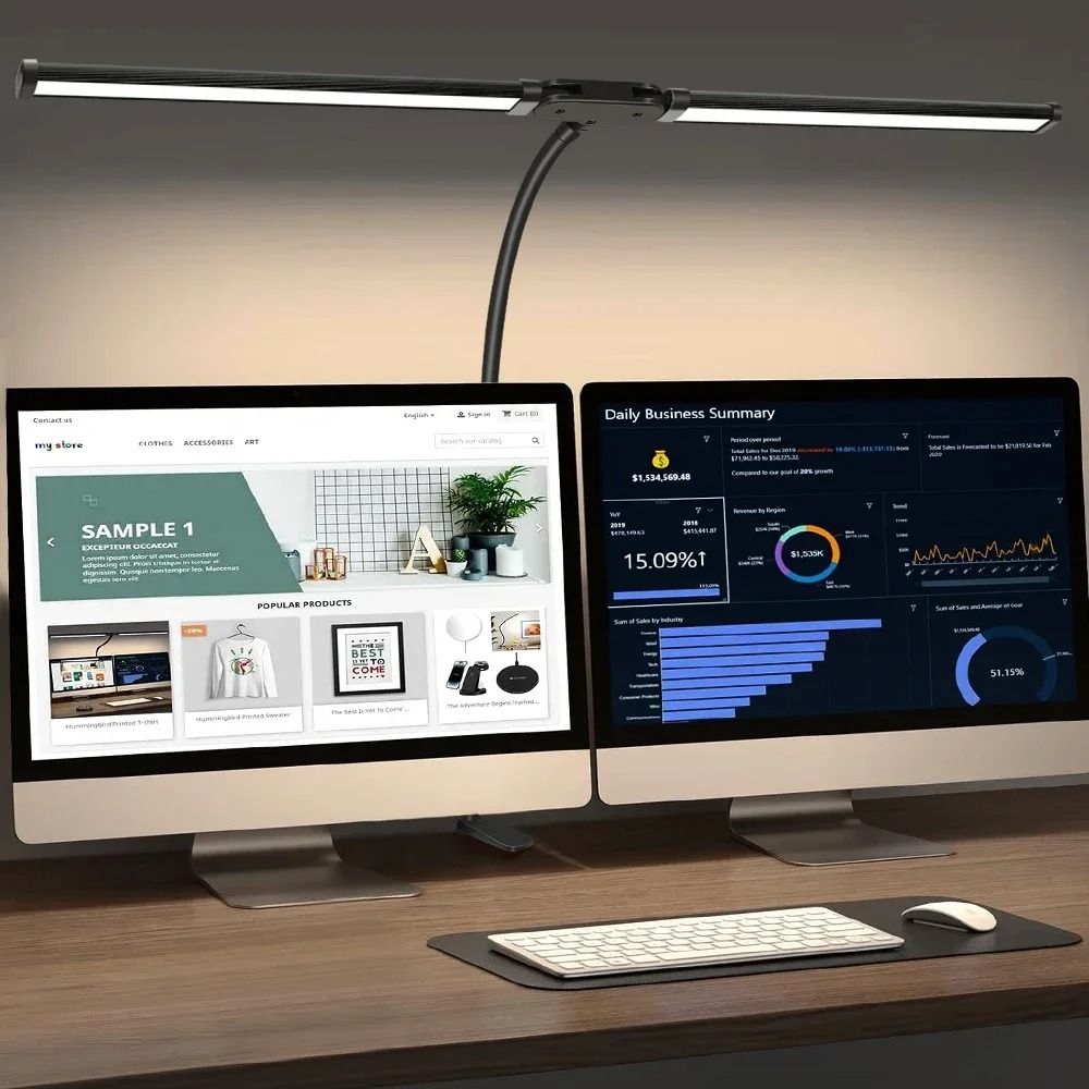 Professional Double Head LED Architectural Desk Lamp