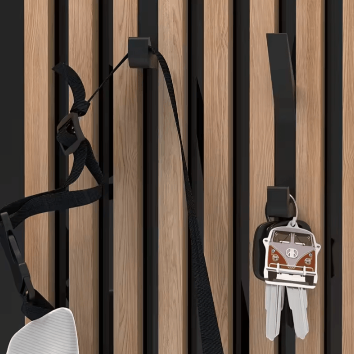 No-Drill Acoustic Panel Hooks (2PCS) – Damage-Free Mount for Soundproof Panels & Studio Setup
