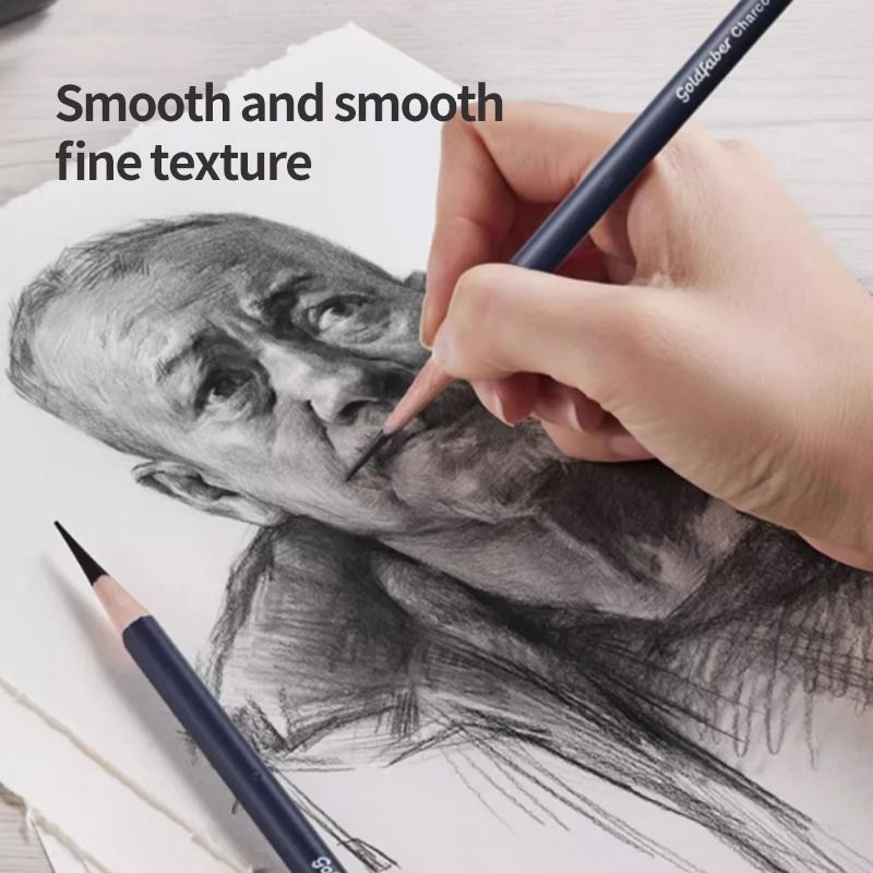 Faber-Castell Goldfaber Professional Sketching Charcoal Pencils - Artisan Grade