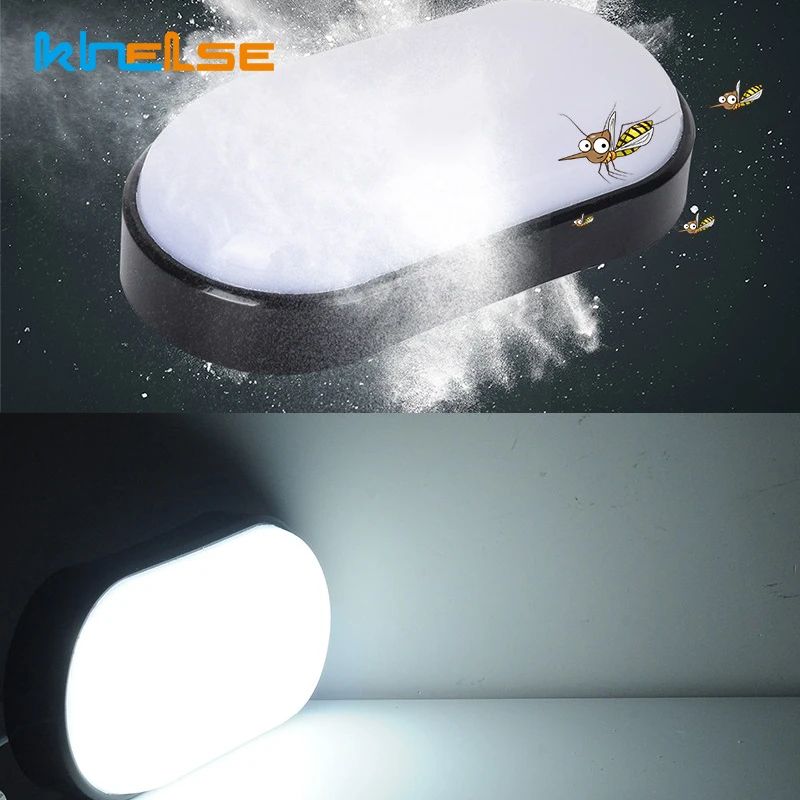 AquaGlow 16/20W Waterproof LED Ceiling Light – Round & Oval Outdoor Surface Mount