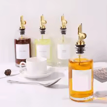 Premium Glass Olive Oil Dispenser Bottle, Versatile Condiment Container for Your Kitchen