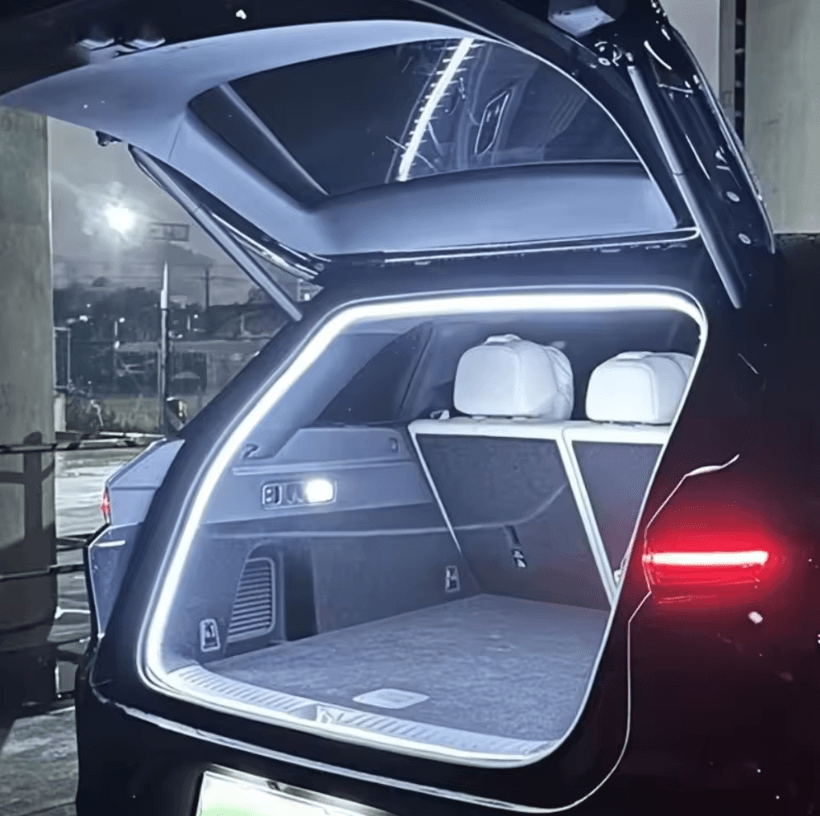 Car Trunk LED Light Strip High Brightness Ambient Tailgate Lighting with Automatic Sensing and Wireless Installation