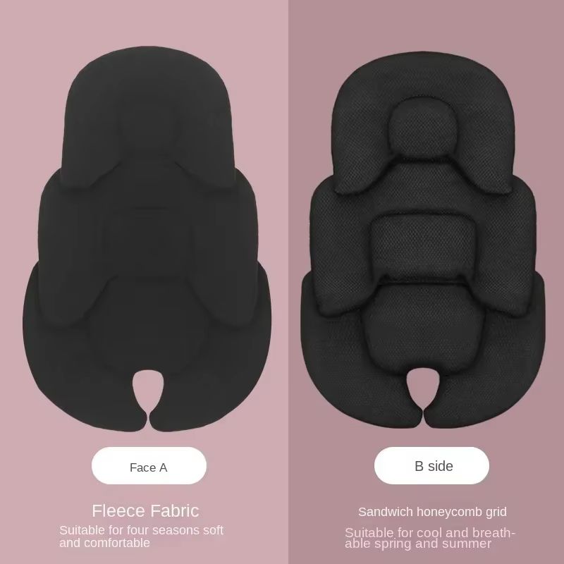 CloudRest Baby Stroller & Car Seat Cushion Pad – Soft Cotton Comfort Mat