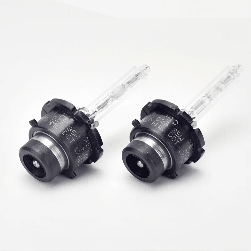 2pcs Xenon HID Headlight Bulbs with Metal Base – 4300K 6000K 8000K D2S D2R D4S