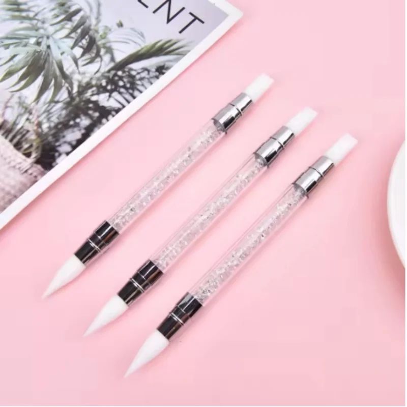 Double-Head Silicone Nail Art Pen for Sculpting, Embossing & Precision Design