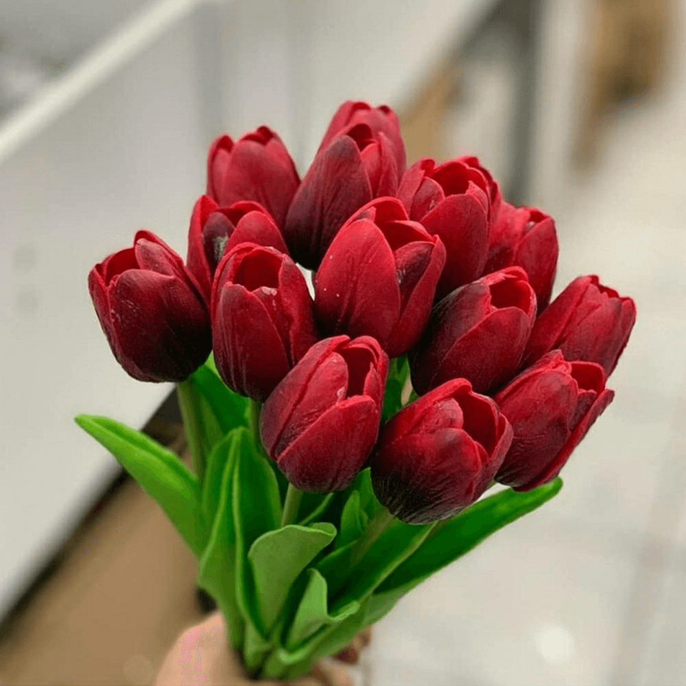 Real Touch Artificial Tulips Flowers