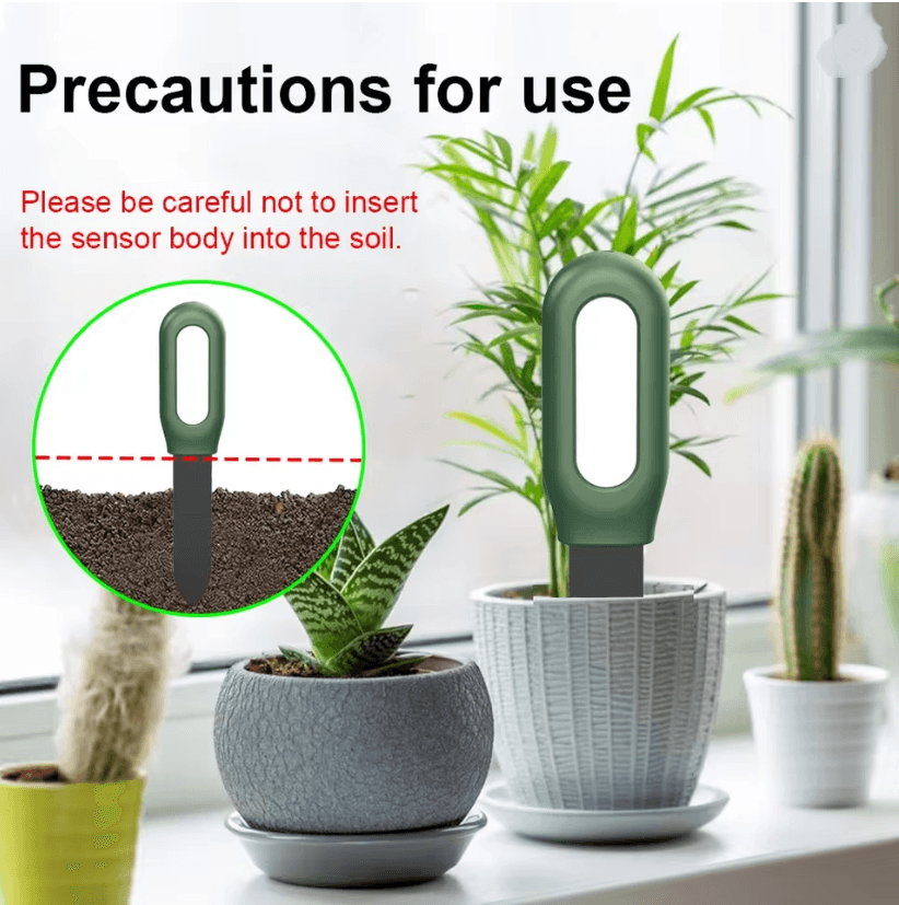 Tuya Smart Zigbee Soil Moisture and Temperature Sensor for Garden Irrigation Automation