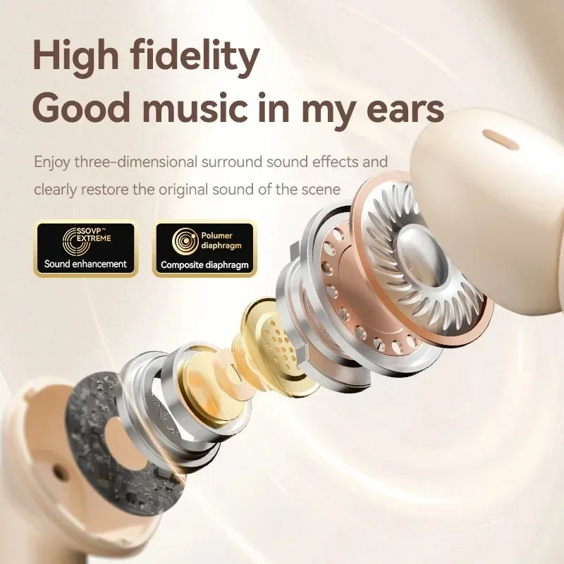 ProSound TWS Wireless Earbuds: HiFi Stereo & LED Smart Display