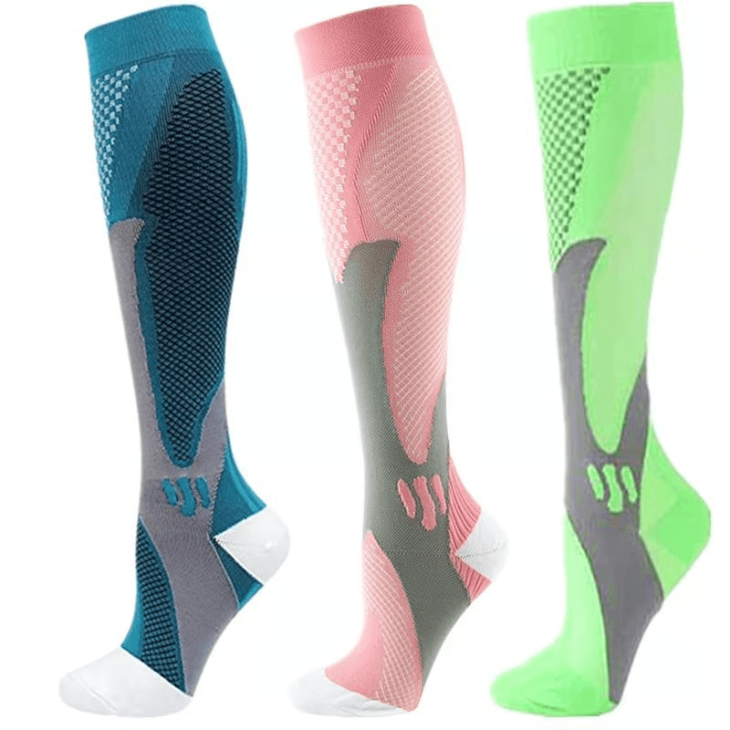 Medical Compression Socks 30 mmHg for Circulation & Swelling Relief(3 Pack)