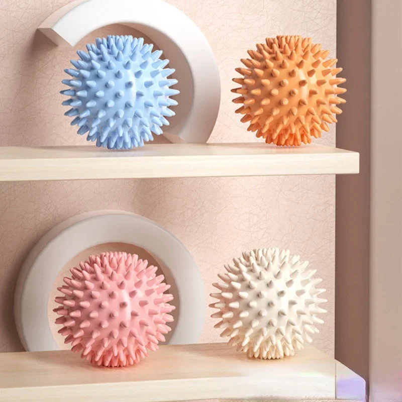 Durable PVC Spiky Massage Ball, Trigger Point Sport Fitness, Hand Foot Pain Relief