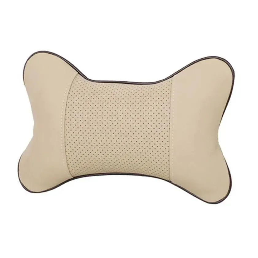 PU Leather Car Neck Pillow Headrest