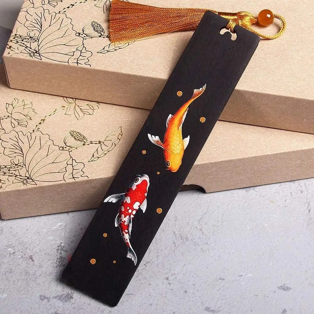 Artisan Ebony Carving Bookmark | High-Fidelity Retro Chinese Pagination & Professional Learning Gallery