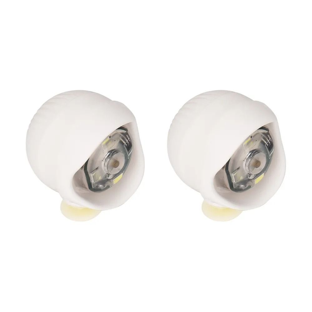 LED Shoe Lights Clip On Safety Charms with 3 Lighting Modes 2 Pack