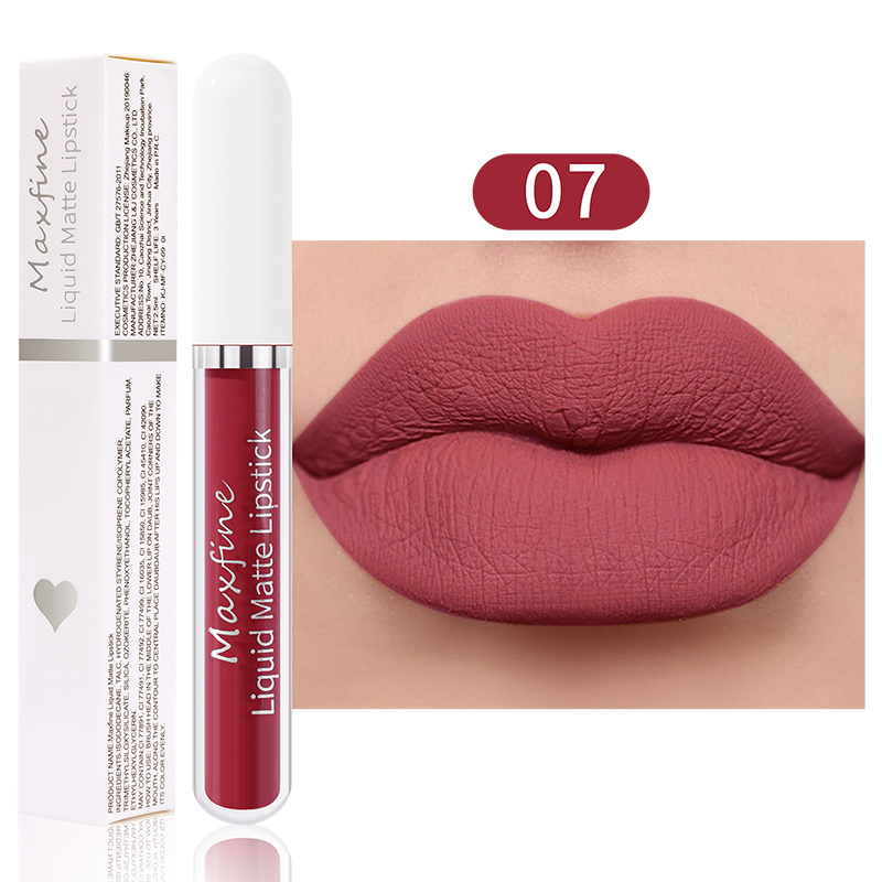 Sexy velvet lip glaze, Matte liquid lipstick, Moisturizing lipstick, Long lasting, Waterproof