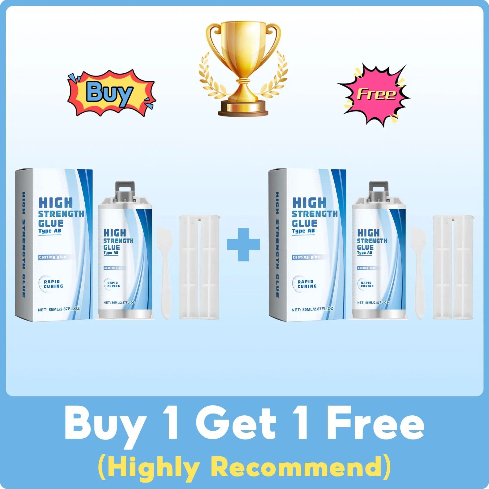 High Strength Metal Repair AB Glue Sealant