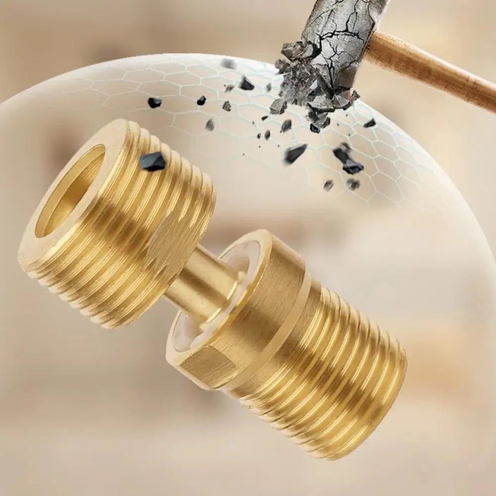 Adjustable Brass Shower Head Swivel Adapter