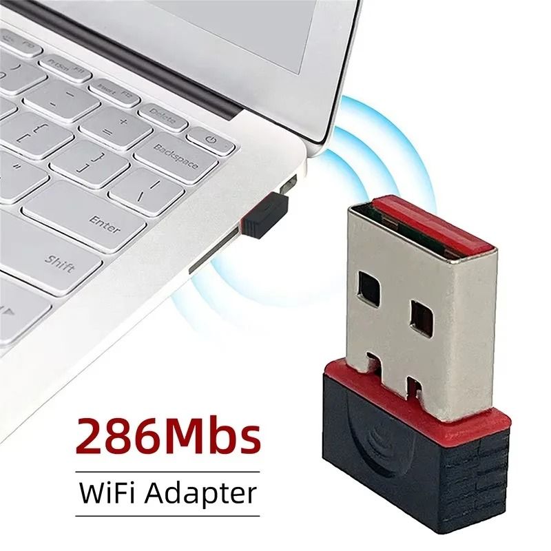 Wireless Network Signal Reception Driver-free Wi-Fi Adapter 150Mbps for Desktop PC Computer USB Plug and Play