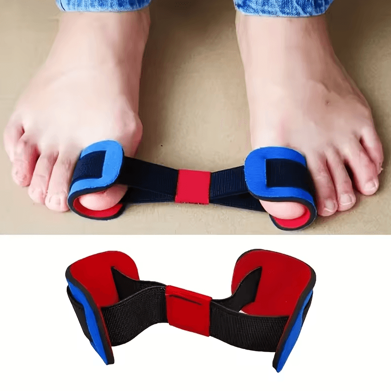 Elastic Toe Training Band Double Loop Resistance Foot Muscle Exerciser