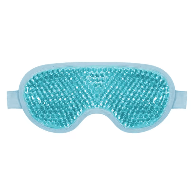 CoolEase Gel Cooling Face and Eye Mask Hot Cold Compress Pack