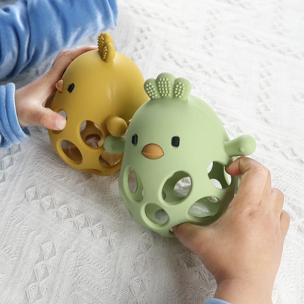 Chirpy-Chew Silicone Chick Teether