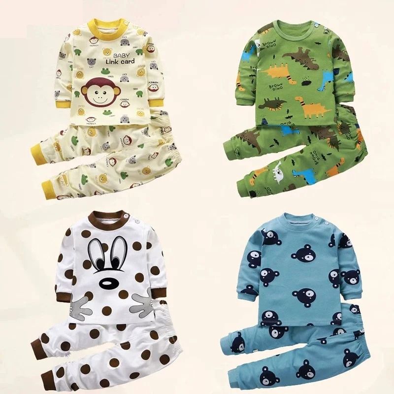 Soft Cotton Kids Clothing Set for Boys and Girls