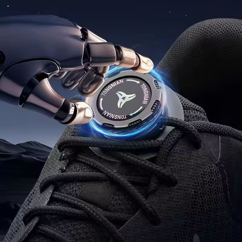 QuickFit No-Tie Rotating Lace Set – 6-Piece Adjustable Slip-On Shoelace Kit for Sports & Outdoor Shoes