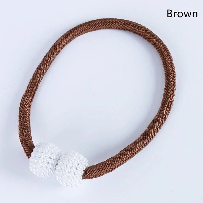 Magnetic Pearl Curtain Clip Tie Back