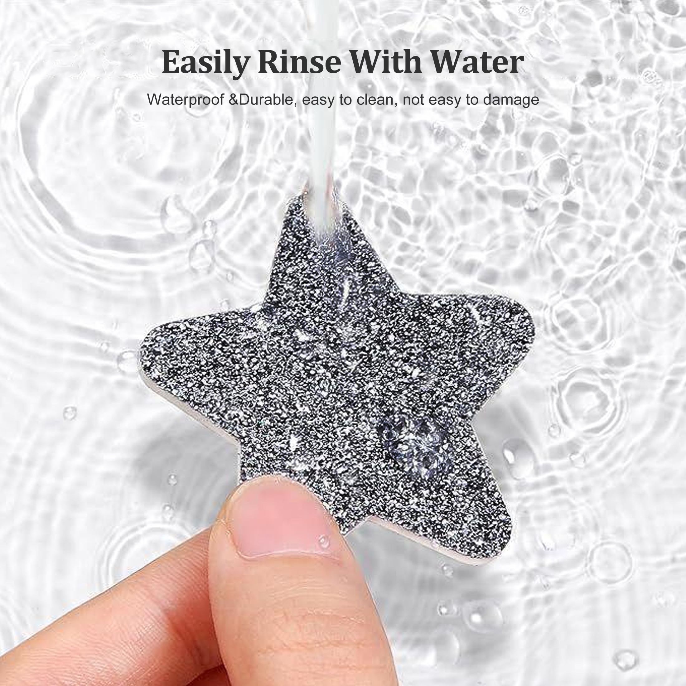 Christmas Nail File Set Pentacle Design, Nail Art Files Gel Polisher, Professional Pedicure Manicure Supplies