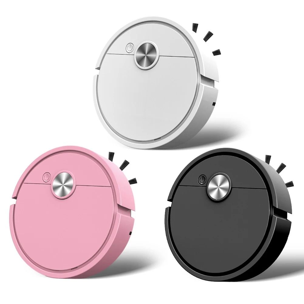 Compact 3 in 1 Sweeping Robot with Vacuum and Mop Function