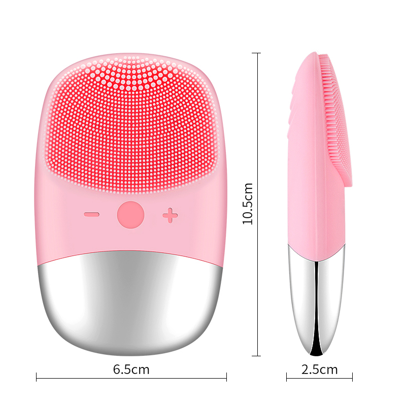 Brush Sonic Electric Facial Cleanser, Electric Face Cleansing Brush Skin Care Tools, Scrubber Massager for Radiant Skin