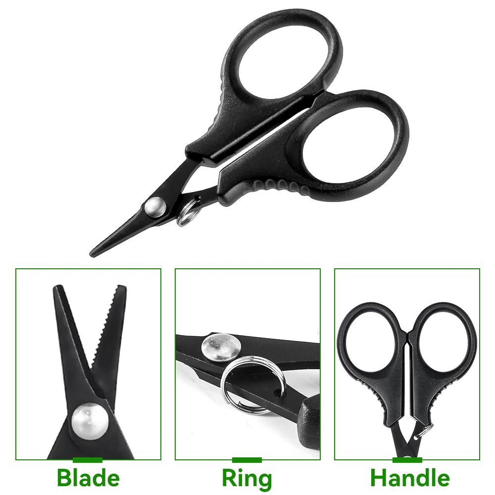 Titanium Coated Stainless Steel Fishing Pliers and Line Cutter Tool