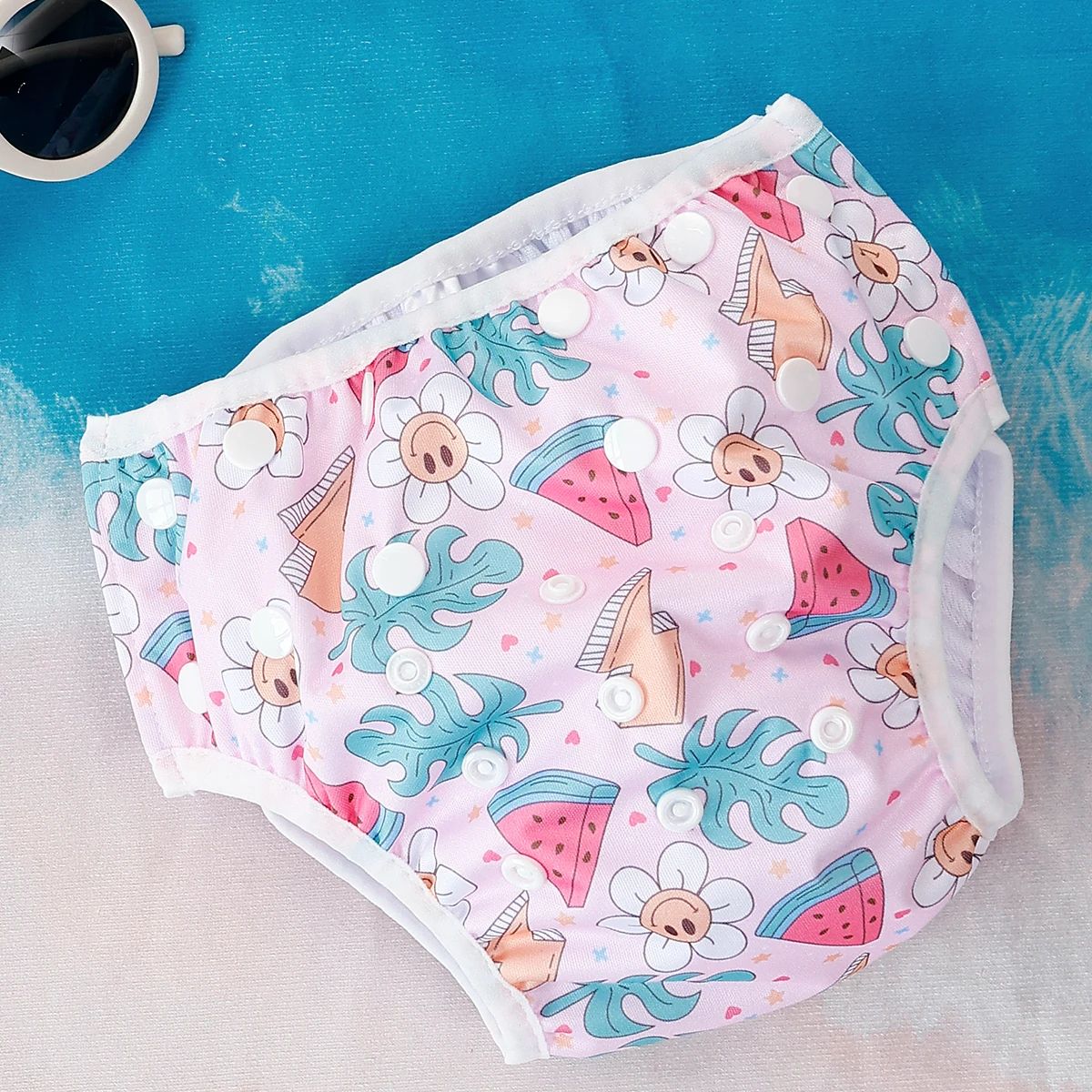 Kangobaby Reusable Baby Swim Diaper Adjustable Washable Swim Pants