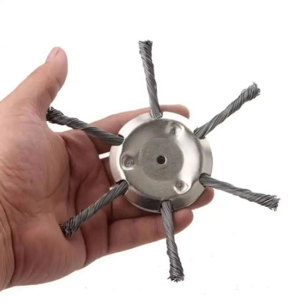 Steel Wire Wheel Weed Brush Trimmer Head