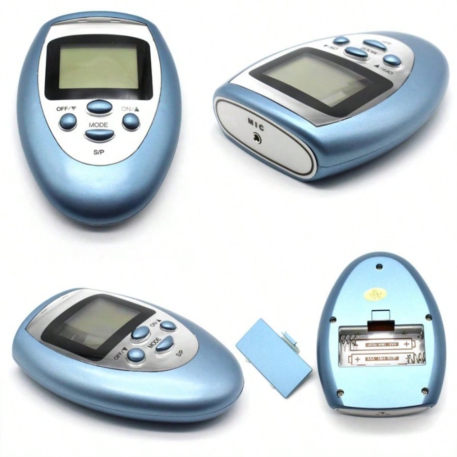 Electric Pulse Massager TENS & EMS Therapy Device for Pain Relief & Muscle Stimulation