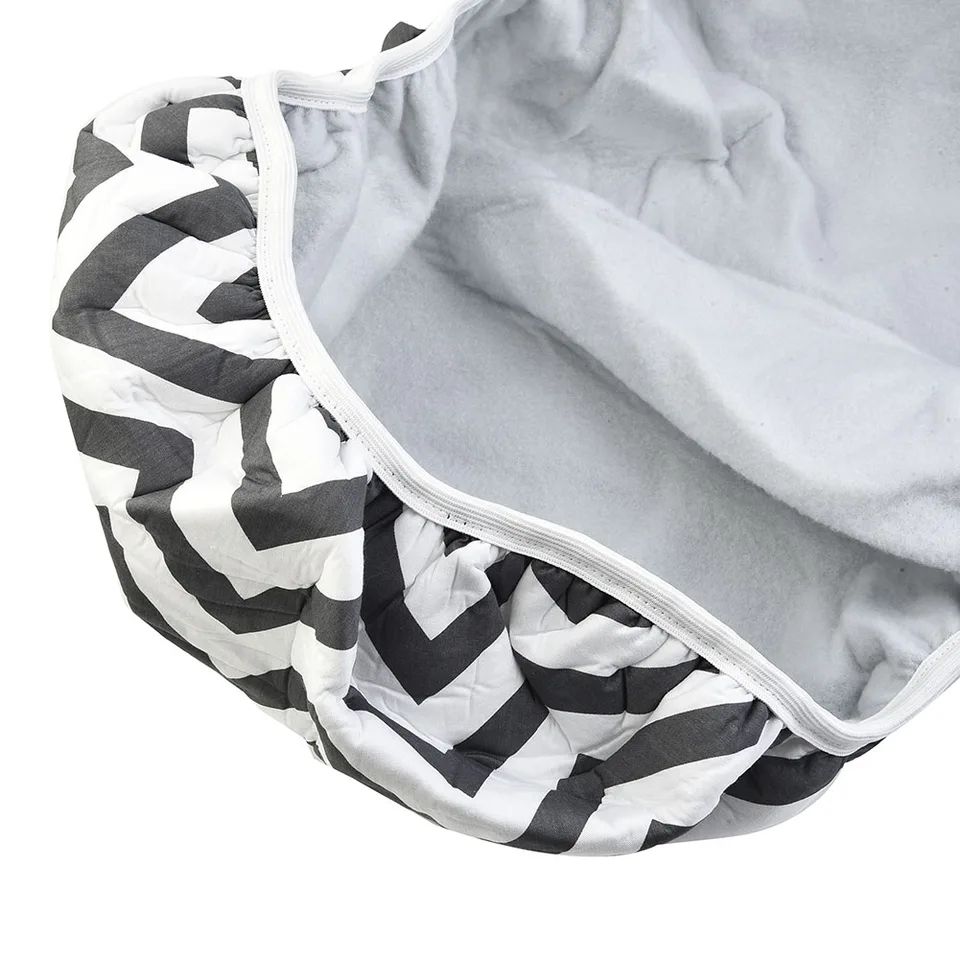 Extra Thick Ironing Board Cover with Pad | Heat Reflective Scorch-Resistant Cotton Elasticated Replacement Cover