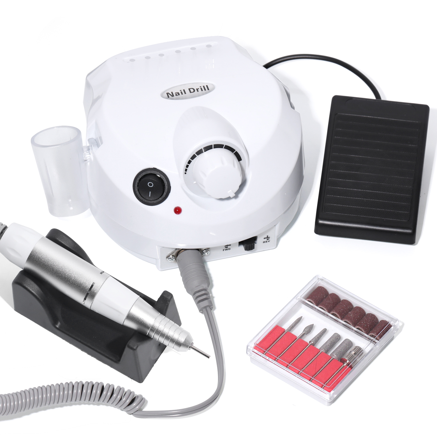 Professional Electric Nail Drill Kit Salon-Grade Nail Gel Polisher & File